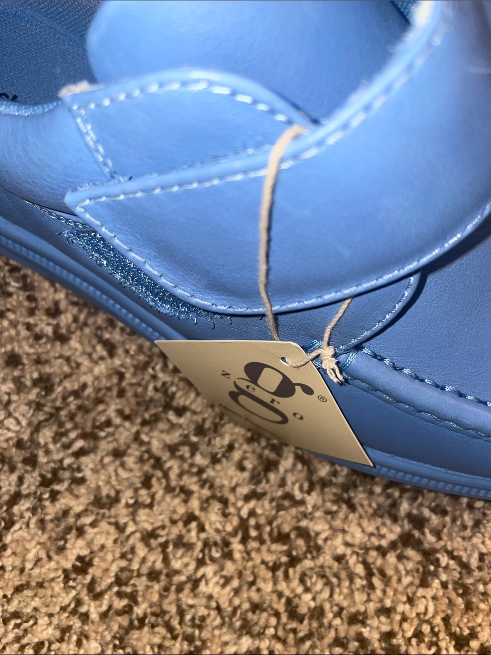 Hush Puppies Gil Surf Blue Leather Loafers Men’s Size 9 M Comfort Shoes - Picture 14 of 16